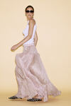 Printed Floral Silk Maxi Skirt - SS25