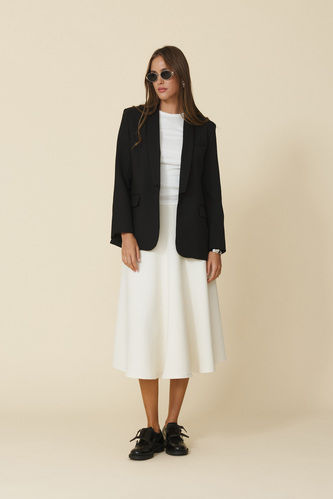 White Midi Skirt - FW25 - PNK Casual
