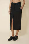 Black Midi Skirt - FW25