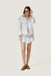 Statement layered shirt crafted from two contrasting shirts - SS26