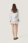 Statement layered shirt crafted from two contrasting shirts - SS26