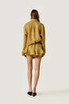 Relaxed-Fit Shirt with Adjustable Drawstring Hem