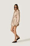 Balloon Beige Mini Skirt